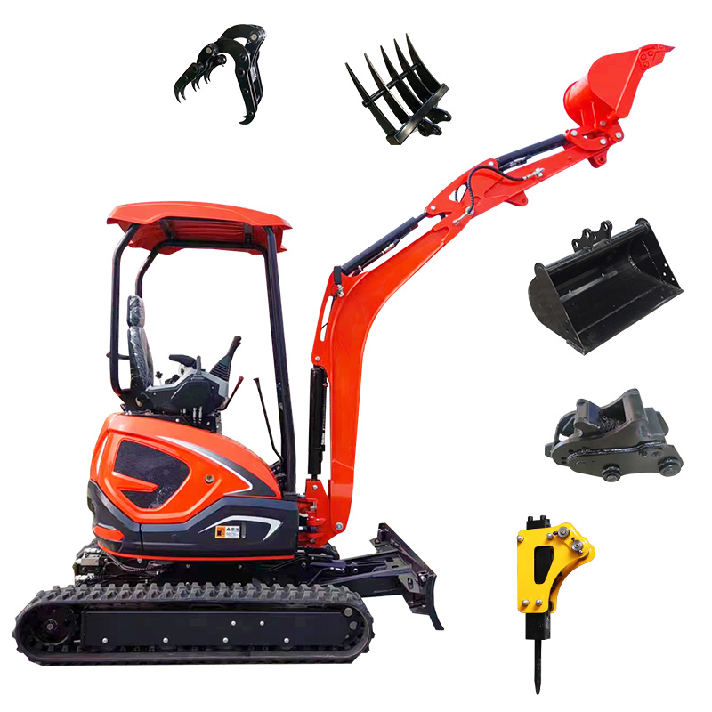 Mini-pelle d'excavatrice de 2,5 tonnes